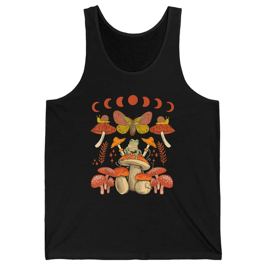 Moon Dark Frog Butterfly Mushroom Cottagecore Snail Vintage Unisex Jersey Tank