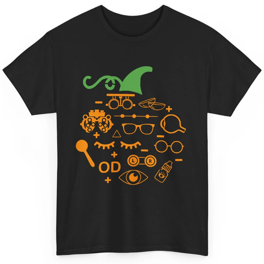 Optometry Glasses Pumpkin Halloween Optometrist Optician Classic Unisex T-Shirt