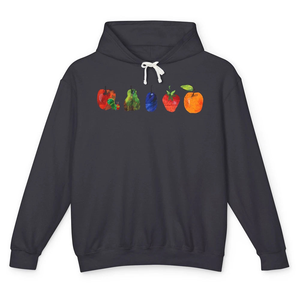 Hungry Caterpillar Fruit Always Hungry Caterpillar Unisex Lightweight Hoodie