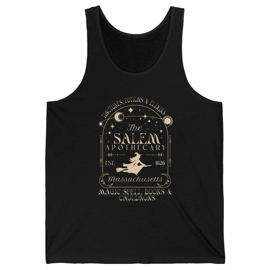 Retro Salem Apothecary Since 1626 Halloween Salem Witches Unisex Jersey Tank