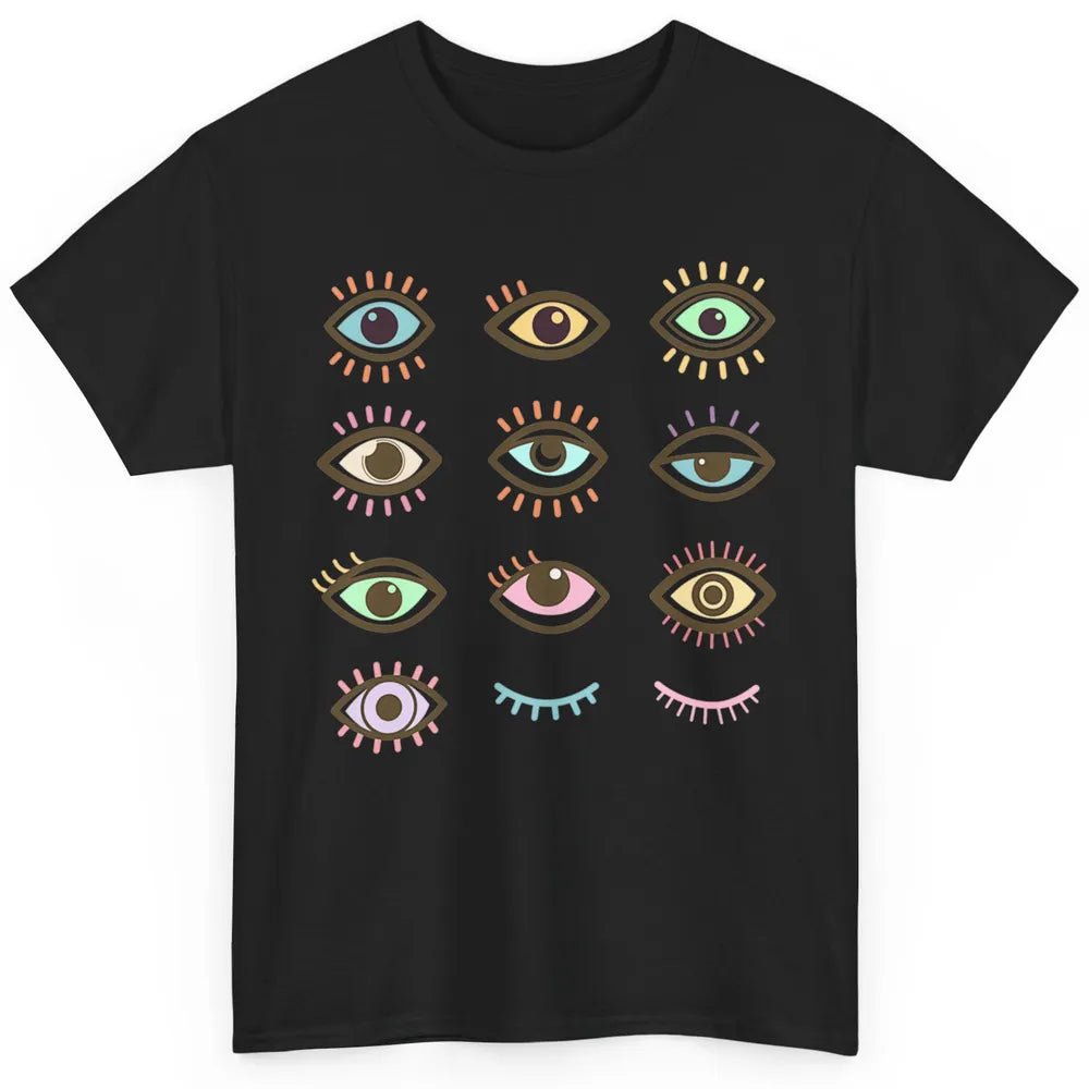 Ophthalmic Technician Tech Optometry Optician Eyes Rainbow Classic Unisex T-Shirt