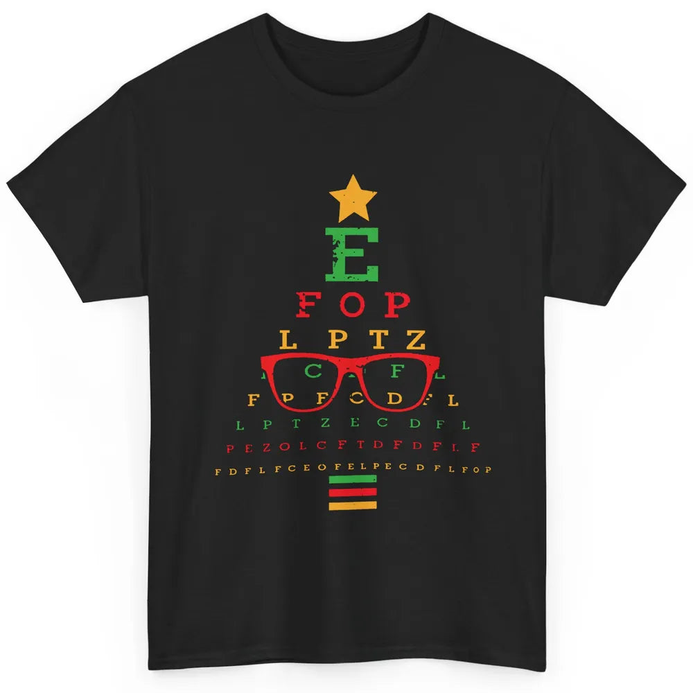Optometrist Christmas Tree Optometry Symbols Optician Gift Classic Unisex T-Shirt