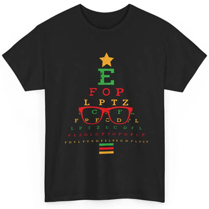 Optometrist Christmas Tree Optometry Symbols Optician Gift Classic Unisex T-Shirt