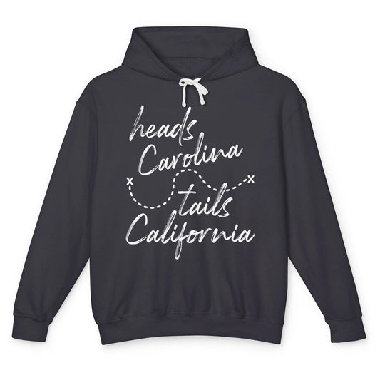 Retro 90s Heads Carolina Tail California Beach Summer Travel Unisex Lightweight Hoodie