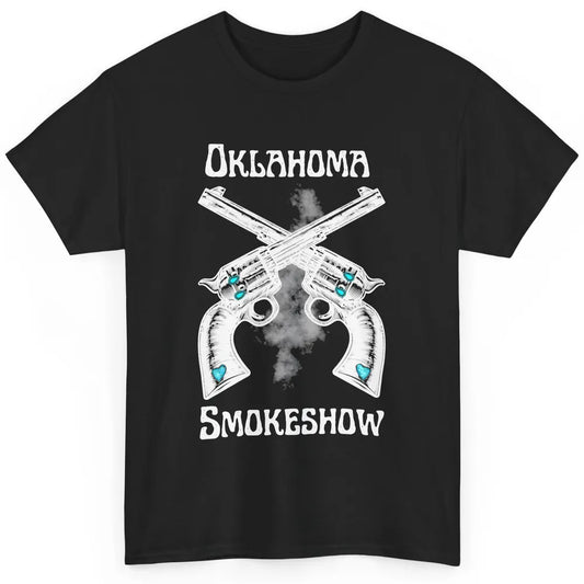 Retro Cowgirl Oklahoma Smokeshow Western Country Small Town Classic Unisex T-Shirt
