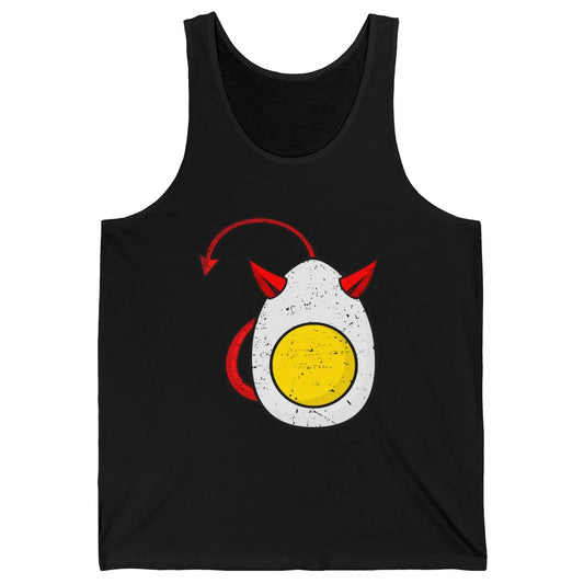 Retro Deviled Egg Funny Halloween Costume Men Women Kids Unisex Jersey Tank