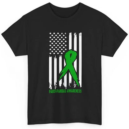 PANS/PANDAS Awareness Green Ribbon No One Fight Alone Classic Unisex T-Shirt