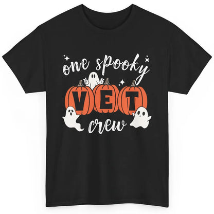 One Spooky Veterinarian Vet Squad Halloween Vet Tech Nurse Classic Unisex T-Shirt