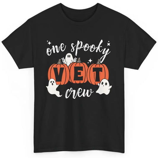 One Spooky Veterinarian Vet Squad Halloween Vet Tech Nurse Classic Unisex T-Shirt