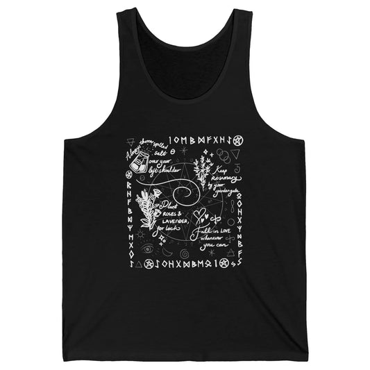 Practical Magic Gardening Card Gardeners Plant Lovers Gift Unisex Jersey Tank