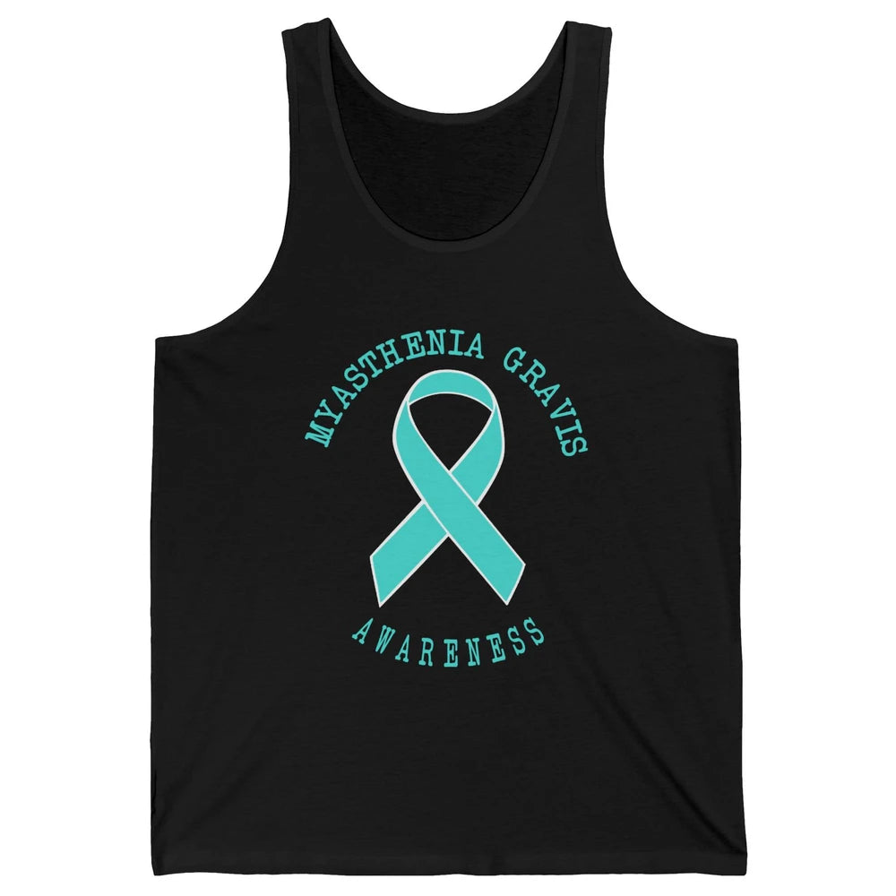 Myasthenia Gravis Awareness Ribbon Neuromuscular Disease Unisex Jersey Tank
