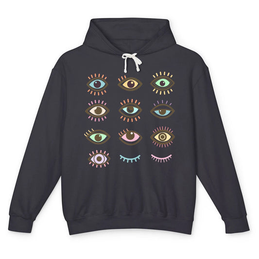 Ophthalmic Technician Tech Optometry Optician Eyes Rainbow Unisex Lightweight Hoodie