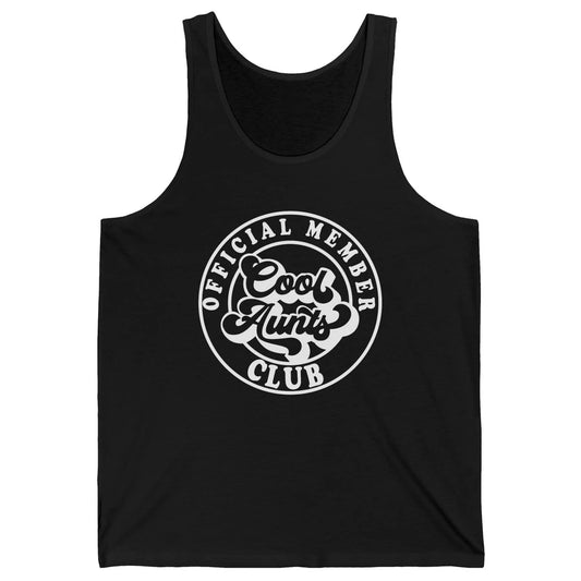 Official Member Cool Aunts Club Funny Auntie Sister Gift Unisex Jersey Tank