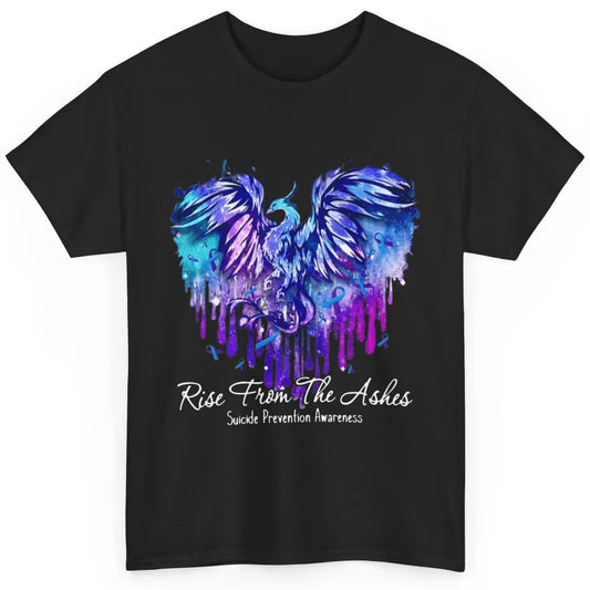 Phoenix Bird Warrior Love Suicide Prevention Awareness Month Classic Unisex T-Shirt