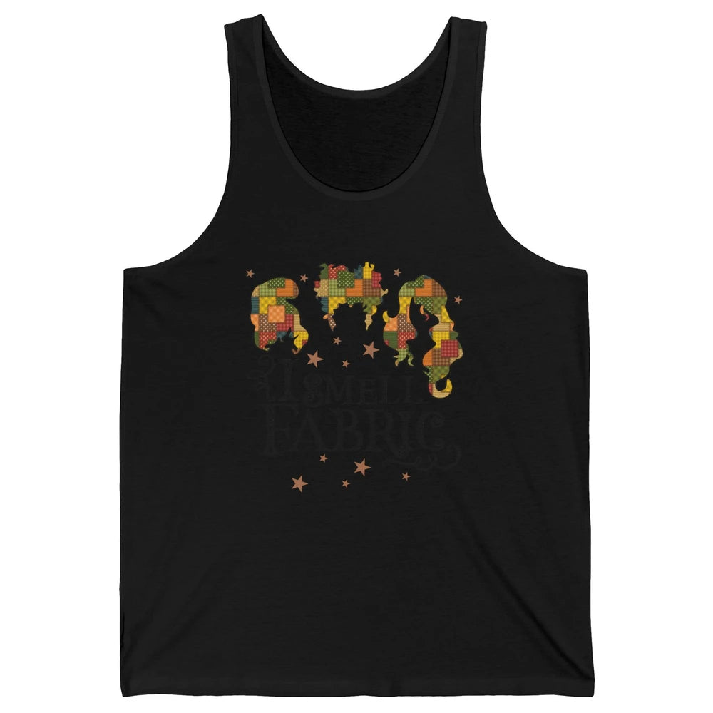 Quilting Witch I Smell Fabric Funny Halloween Sewing Costume Unisex Jersey Tank