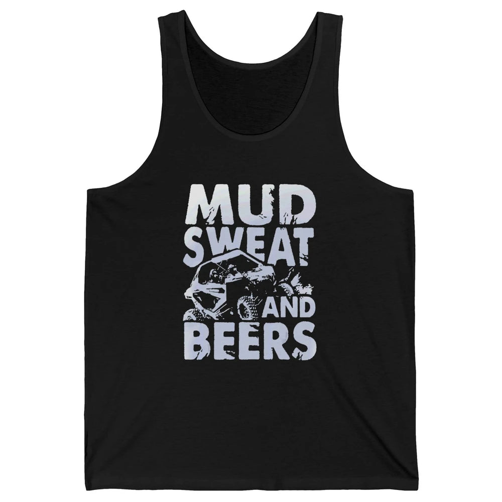 Mud Sweat And Beer Racing Rider UTV Retro ATV SXS Offroad Unisex Jersey Tank