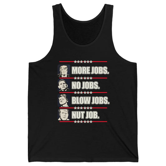 Presidents Vote Trump Anti Biden Obama Clinton Funny Choice Unisex Jersey Tank