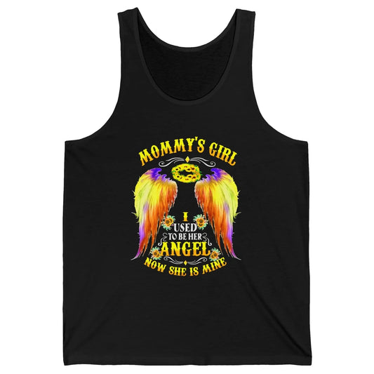 Mommy's Girl I Used To Be Her Angel Now She Is Mine Mom Gift Unisex Jersey Tank