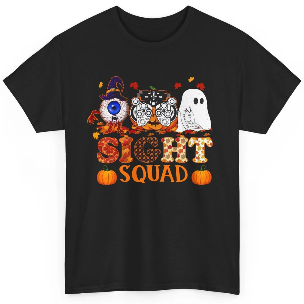 Optometrist Halloween Sight Squad Witch Pumpkin Optician Classic Unisex T-Shirt