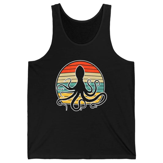 Retro Octopus Kraken Ocean Sea Creature Pirate Vintage Humor Unisex Jersey Tank