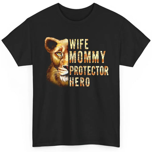 Retro Mommy Lion Queen Wife Mom Protector Hero Mothers Day Classic Unisex T-Shirt