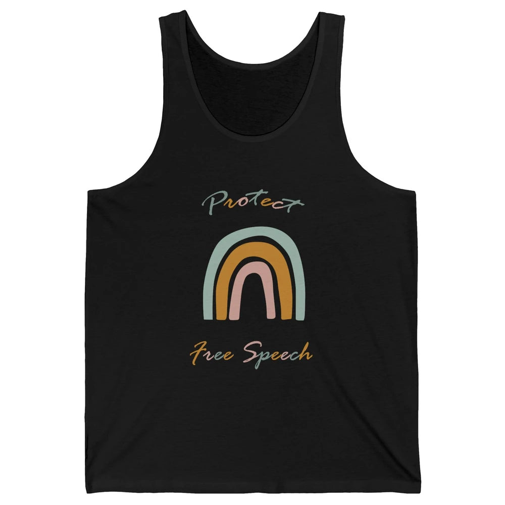 Political Protect Free Speech - Free Speech For Everyone Unisex Jersey Tank