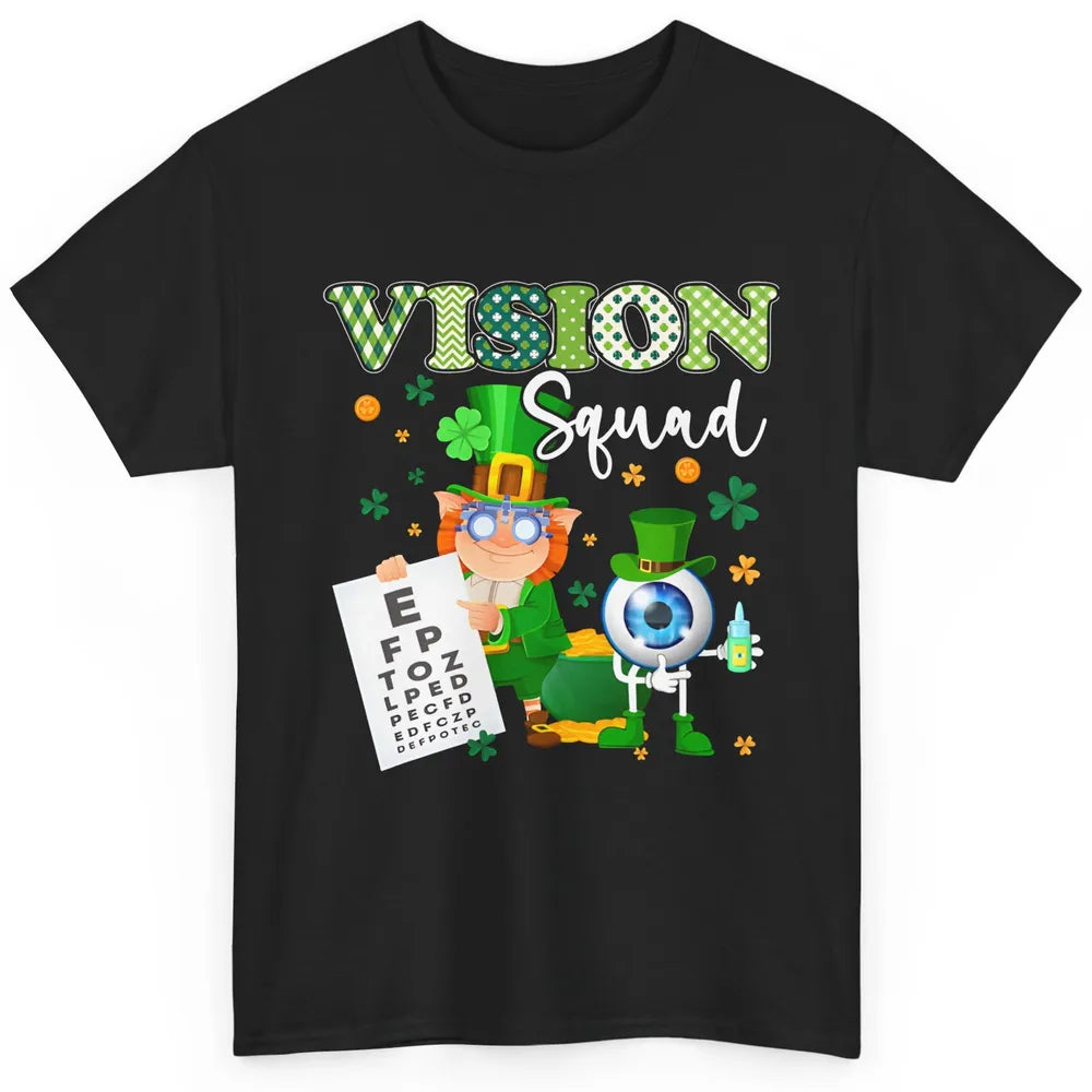 Optometrist St Patrick’s Day Vision Squad Optometry Shamrock Classic Unisex T-Shirt
