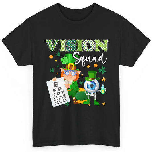 Optometrist St Patrick’s Day Vision Squad Optometry Shamrock Classic Unisex T-Shirt