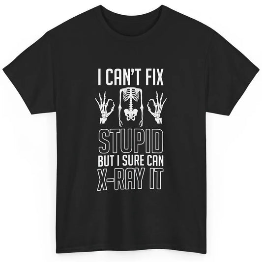 Rad Tech Radiologist Skeleton X-ray Radiology Technician Classic Unisex T-Shirt