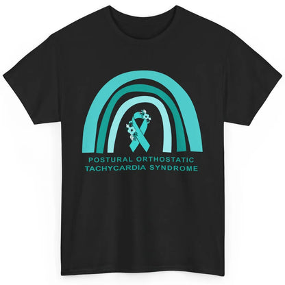 POTS Postural Orthostatic Tachycardia Syndrome Turquoise Classic Unisex T-Shirt