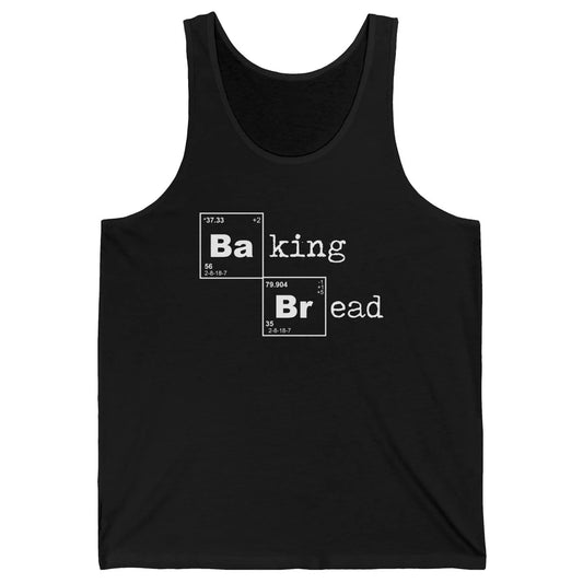 Retro Baking Bread Funny Baking Lovers Gift Bread Bakers Unisex Jersey Tank