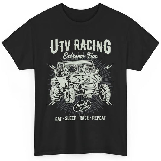 Retro Fun UTV Racing Limit Mud Riding Dirt SXS Rider Offroad Classic Unisex T-Shirt