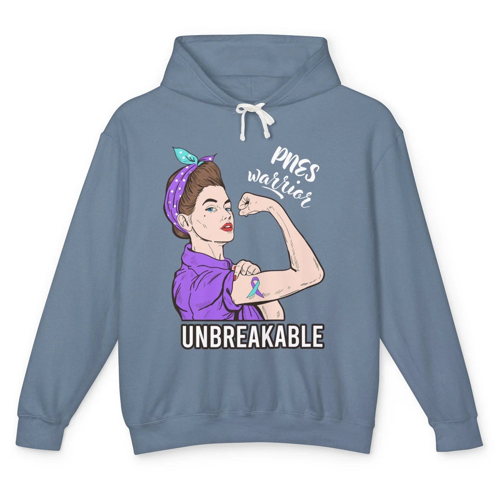 Psychogenic Non-epileptic Seizures Strong Woman Unbreakable Unisex Lightweight Hoodie