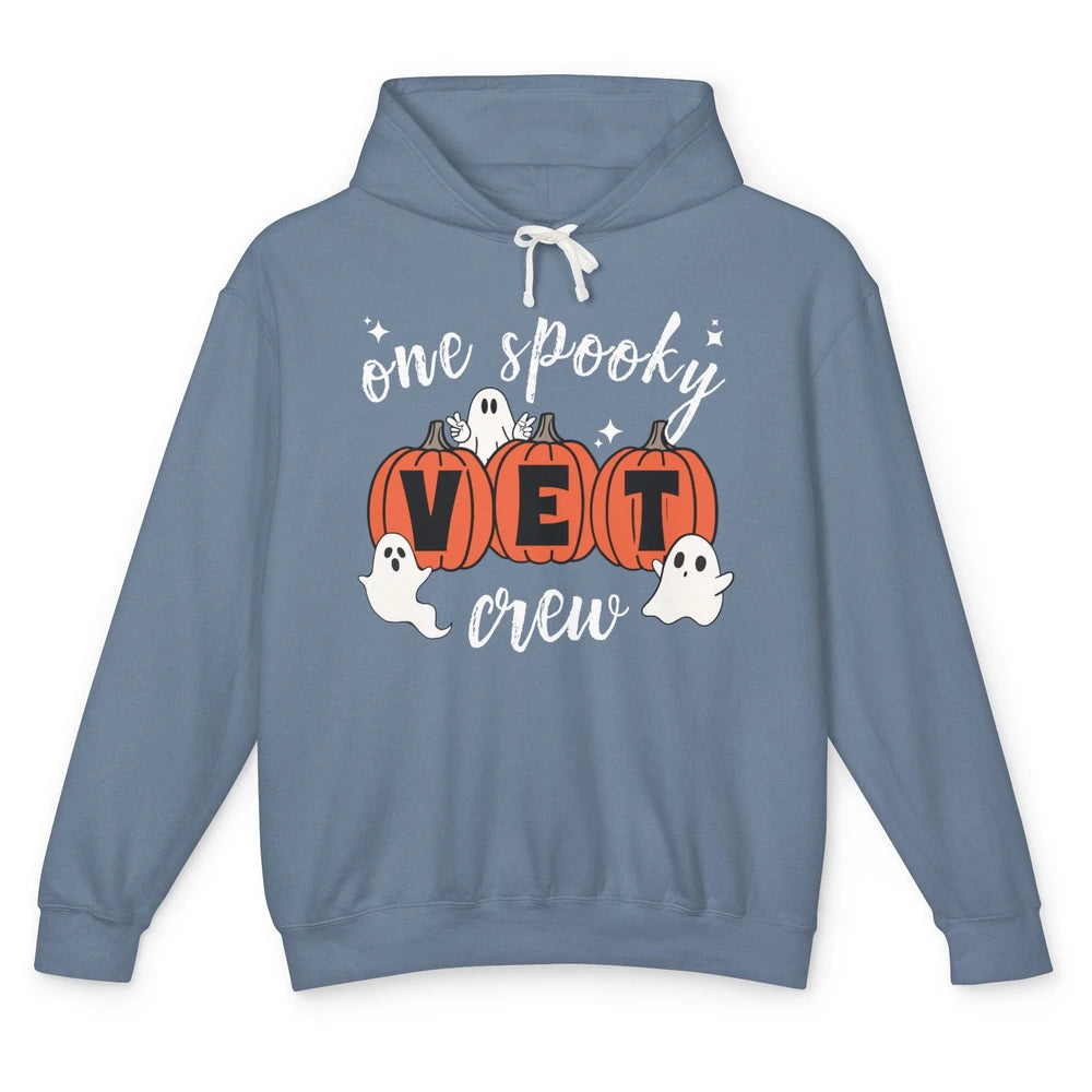 One Spooky Veterinarian Vet Squad Halloween Vet Tech Nurse Unisex Lightweight Hoodie