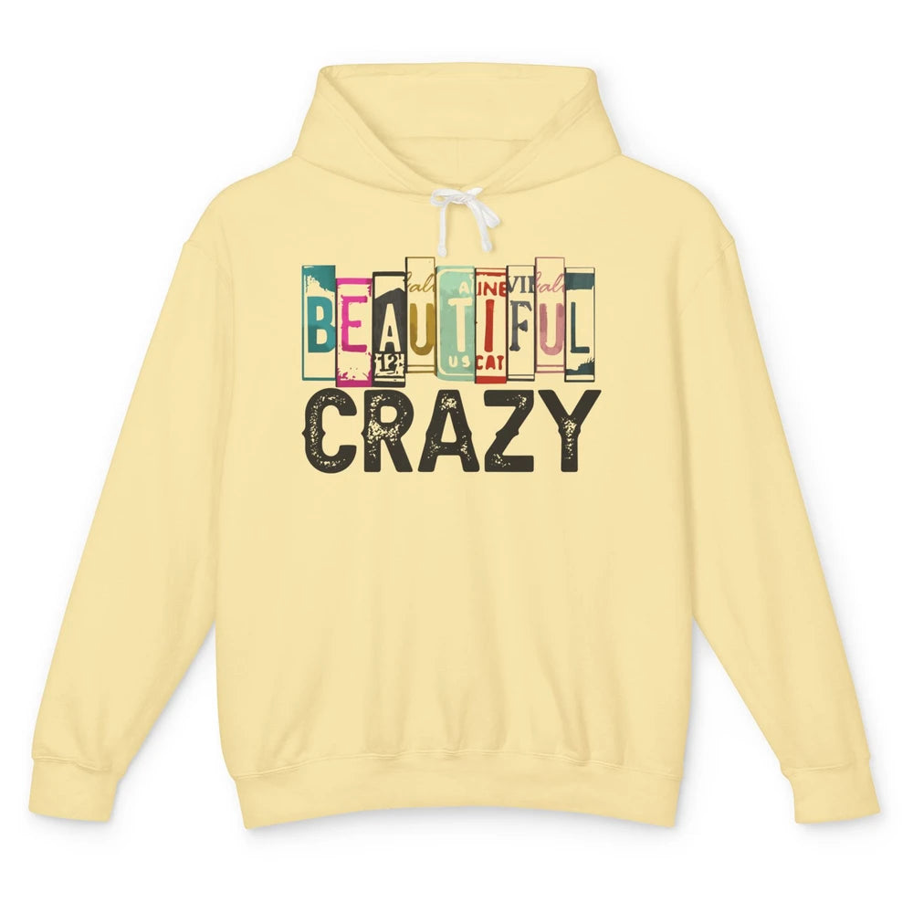 Retro Cowgirl Beautiful Crazy Western Country Cowgirl Unisex Lightweight Hoodie