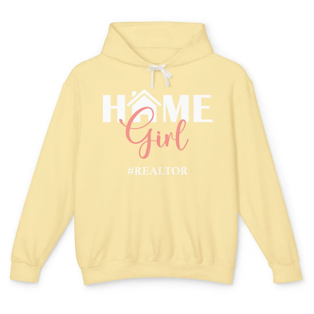 Realtor I'm Your Home Girl Real Estate Housing Investment Unisex Lightweight Hoodie
