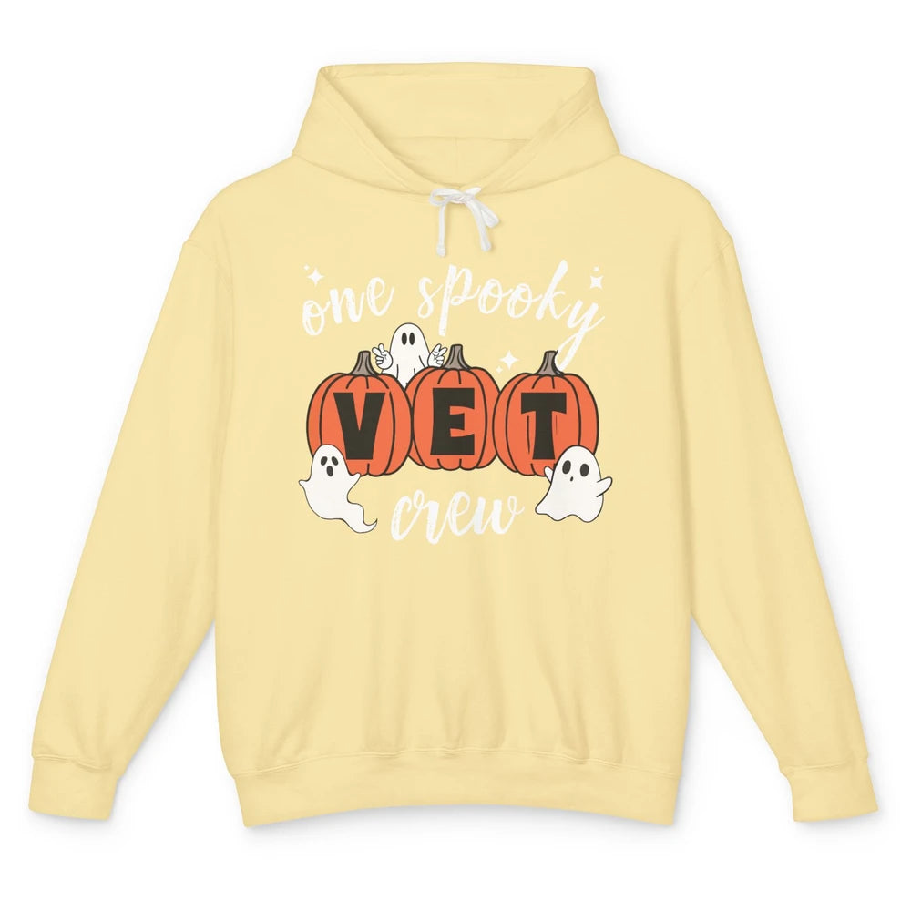 One Spooky Veterinarian Vet Squad Halloween Vet Tech Nurse Unisex Lightweight Hoodie