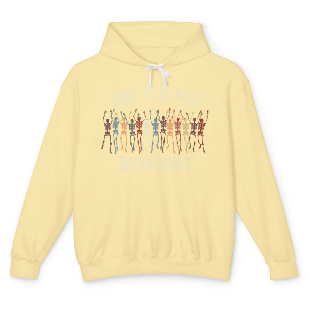 Ortho Squad Orthopedic Nurse Skeleton Nursing Appreciation Unisex Lightweight Hoodie