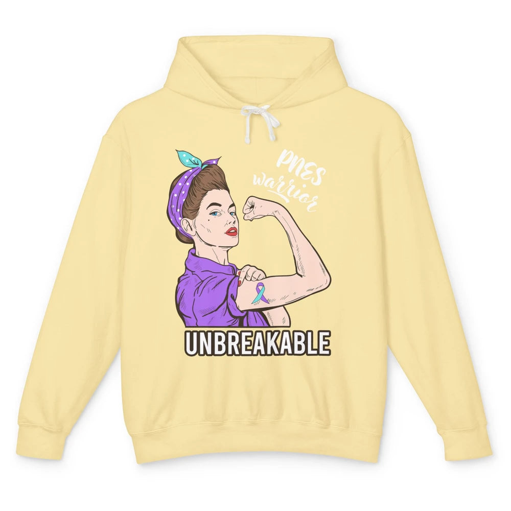 Psychogenic Non-epileptic Seizures Strong Woman Unbreakable Unisex Lightweight Hoodie
