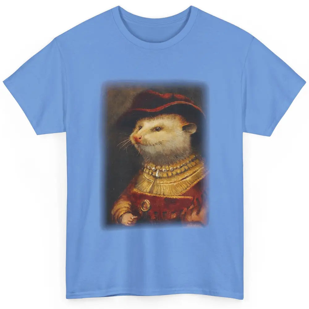 Retro Noble Opossum Young Gallant Western Opossum Art Classic Unisex T-Shirt