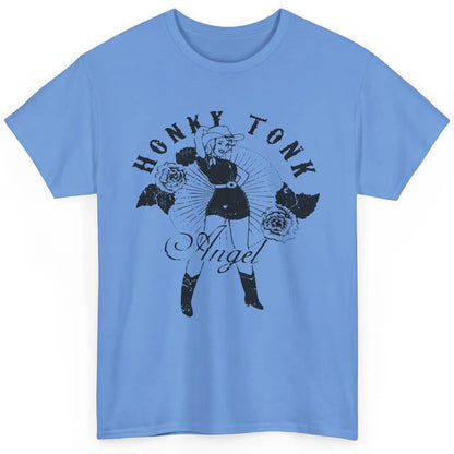 Retro Cowgirl Honky Tonk Angel Western Country Rodeo Mom Classic Unisex T-Shirt