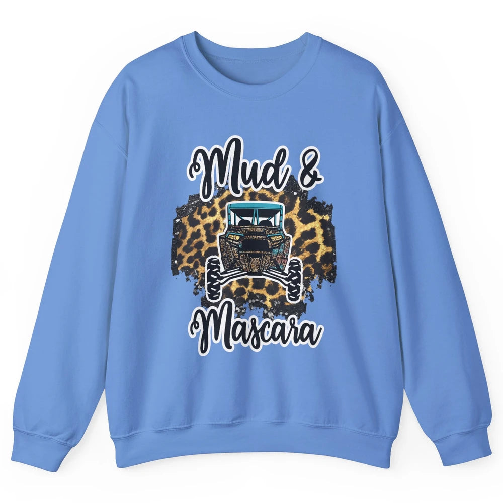 Mud And Mascara Leopard Mud ATV Offroad UTV SXS Rider Women Unisex Crewneck Sweatshirt