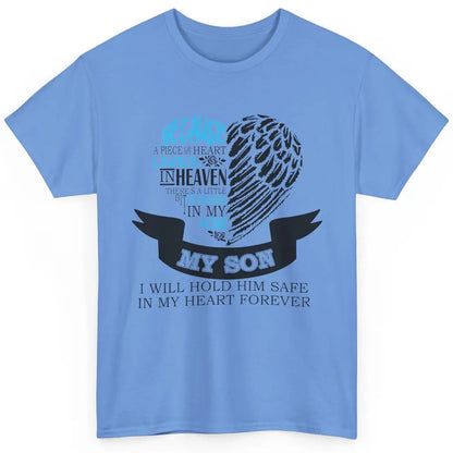 Half Of My Heart Is In Heaven With My Son In Loving Memory Classic Unisex T-Shirt