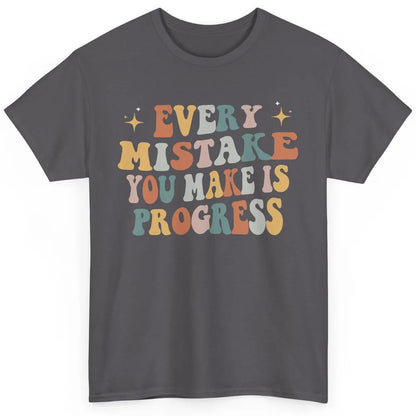 Personal Growth Mindset Therapist Mental Health Retro Boho Classic Unisex T-Shirt