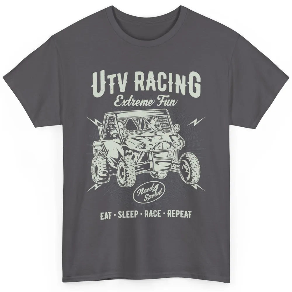 Retro Fun UTV Racing Limit Mud Riding Dirt SXS Rider Offroad Classic Unisex T-Shirt