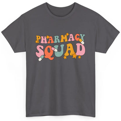 Pharmacy Squad Pharmacist Groovy Halloween Spooky Season Classic Unisex T-Shirt