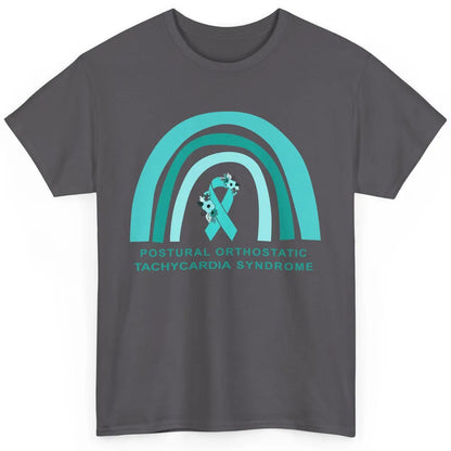 POTS Postural Orthostatic Tachycardia Syndrome Turquoise Classic Unisex T-Shirt