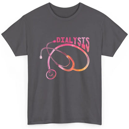 Nephrologist Dialysis Tech Nurse Stethoscope Kidney Nursing Classic Unisex T-Shirt