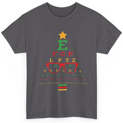 Optometrist Christmas Tree Optometry Symbols Optician Gift Classic Unisex T-Shirt