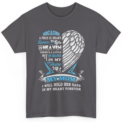 My Mom In Heaven Angel Wings Mother In Memories My Guardian Classic Unisex T-Shirt